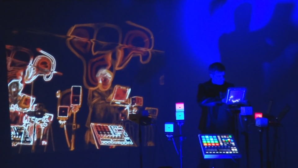 Behind-The-Scenes Notes for My 2010-2015 Dark Sci-Fi Techno Show + 2013 Cover of Daft Punk”Derezzed” (Mile High Edit)