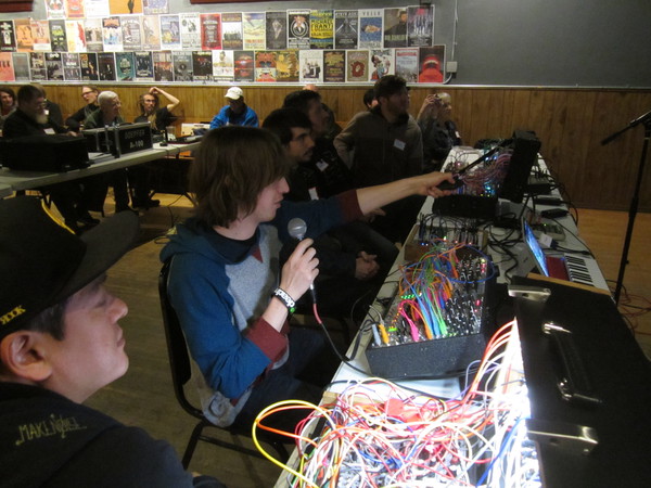 Photos from Modular Synth Lightning Patch Walkthroughs  at the Rocky Mountain Synthesizer Meetup