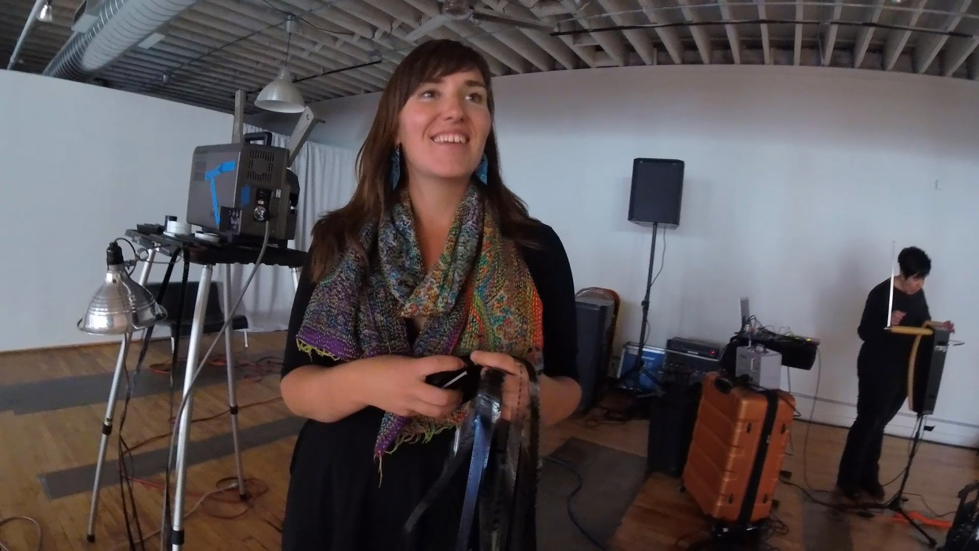 Video & Photos: Behind-the-Scenes with Carbon Dioxide Ensemble with Filmmaker Taylor Dunne at Time + Space Fundraiser