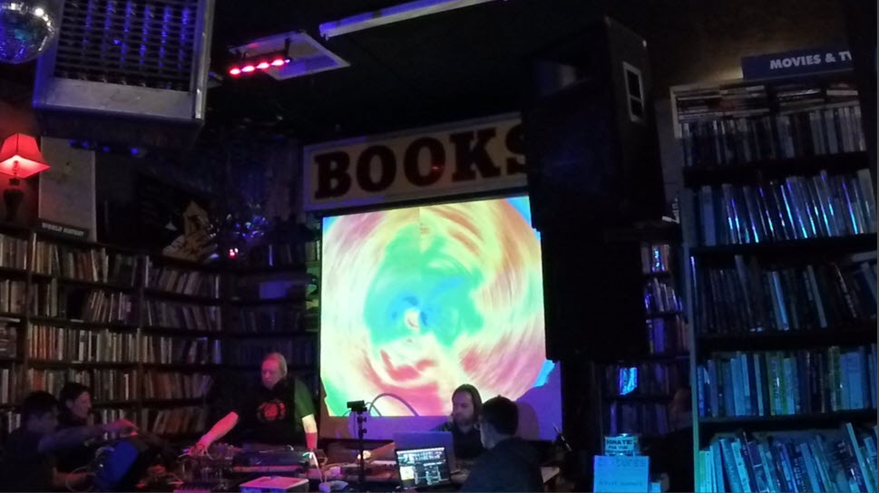 HD GoPro Video Highlights from Denver Synth_Drone Collective Concert with Live Visuals on November 26th 2017