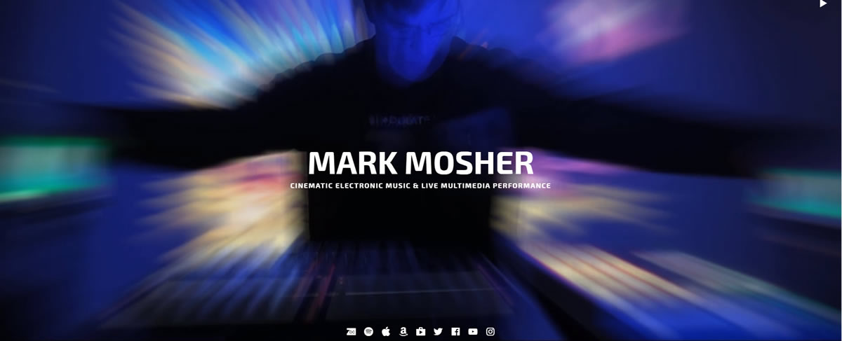 MarkMosherMusic Web Site Redesign – Come Listen to some Full-Length Song Previews and Watch Some Videos