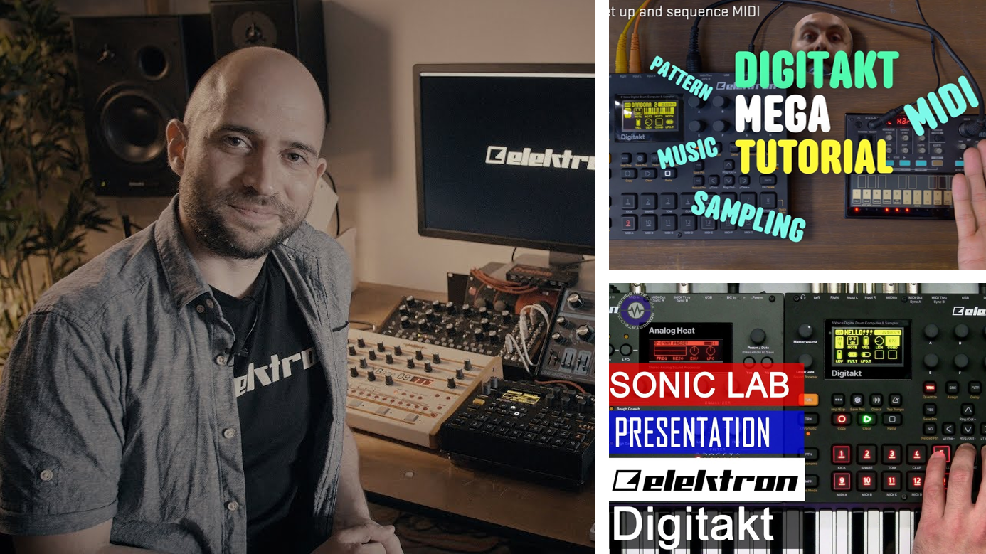 Wrap Your Head Around Elektron Digitakt with Cenk (Elektron and Sonic LAB) and Cuckoo