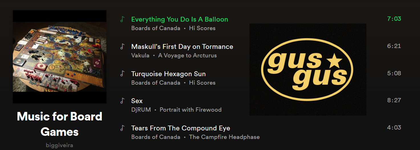 Biggi from GusGus Curated a Music for Board Games Playlist