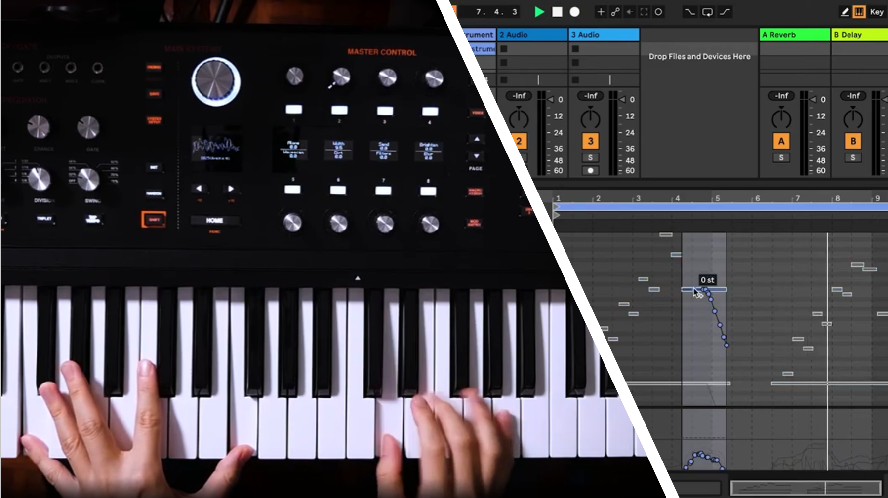 Videos on Using ASM Hydrasynth Poly Pressure and MPE with Ableton Live 11 and MPE Controllers