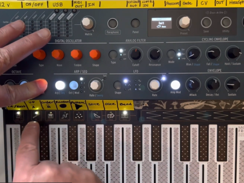Arturia MicroFreak Synth Tip: Converting an Arp to a Sequence Enabling Modulation Track Automation