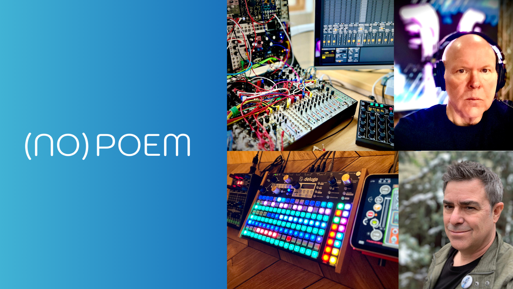 Duo (NO)POEM Performing Tuesday Night Aug 8th at Freq Boutique at Fort Greene Denver + YouTube Live Stream