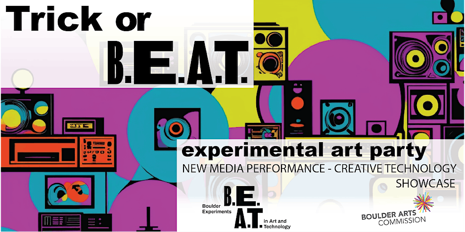 (NO)POEM Synth Duo Playing Live Set Today (Saturday Oct 14th) at Trick or B.E.A.T. Experimental Art Party at the @junkyardsocialclub in Boulder